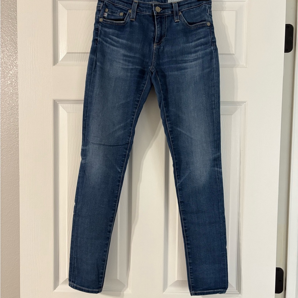 AG Adriano Goldschmied Dark Blue Skinny Jeans